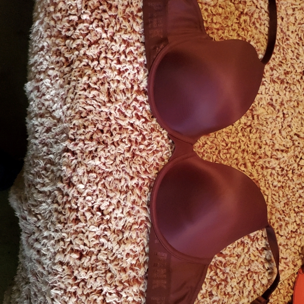 Pink bra